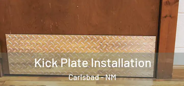 Kick Plate Installation Carlsbad - NM
